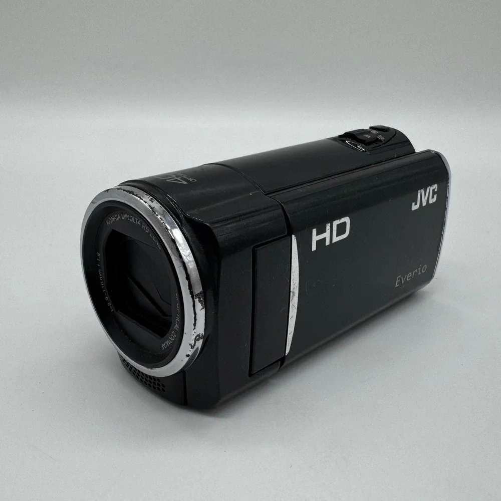 JVC Everio GZ-HM30BU HD Camcorder Black 40x Optical Zoom Untested For Parts